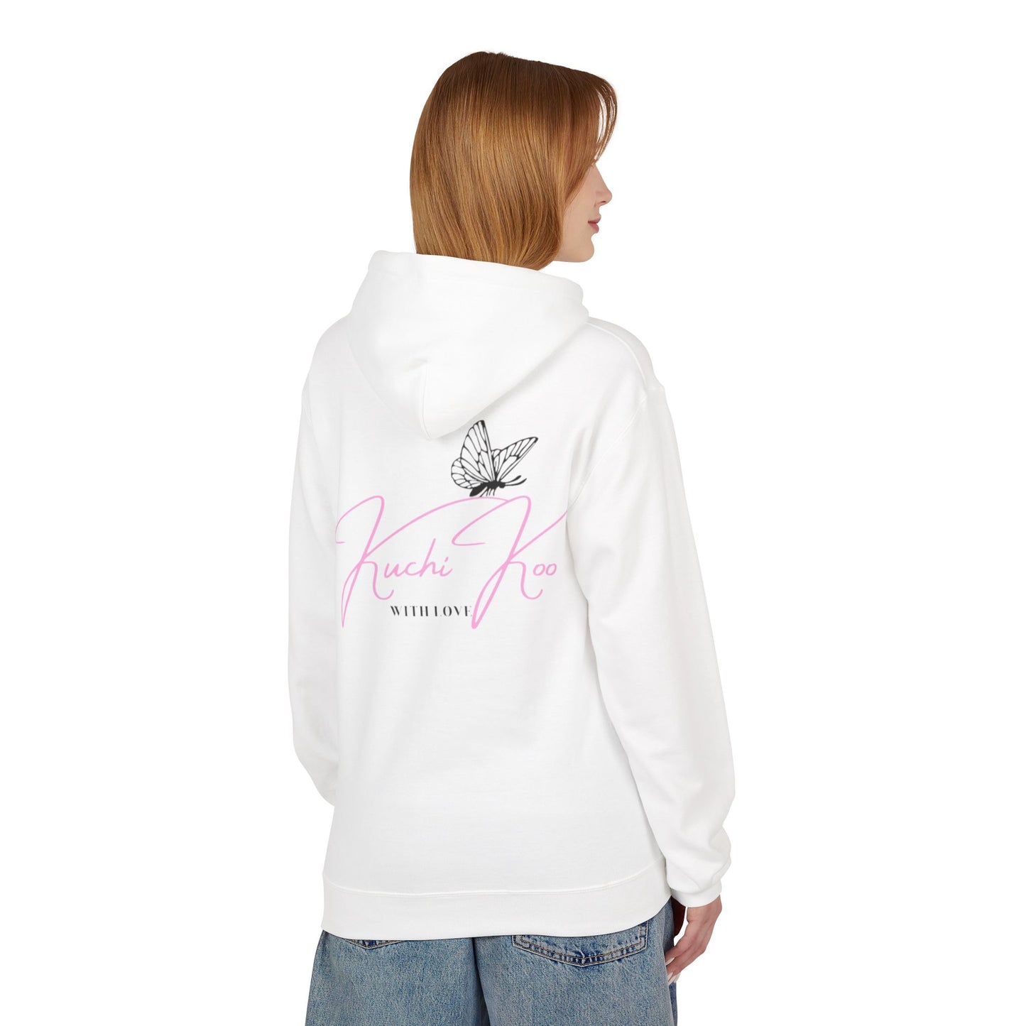 Kuchi Koo Butterfly Hoodie - Unisex Midweight Softstyle Fleece