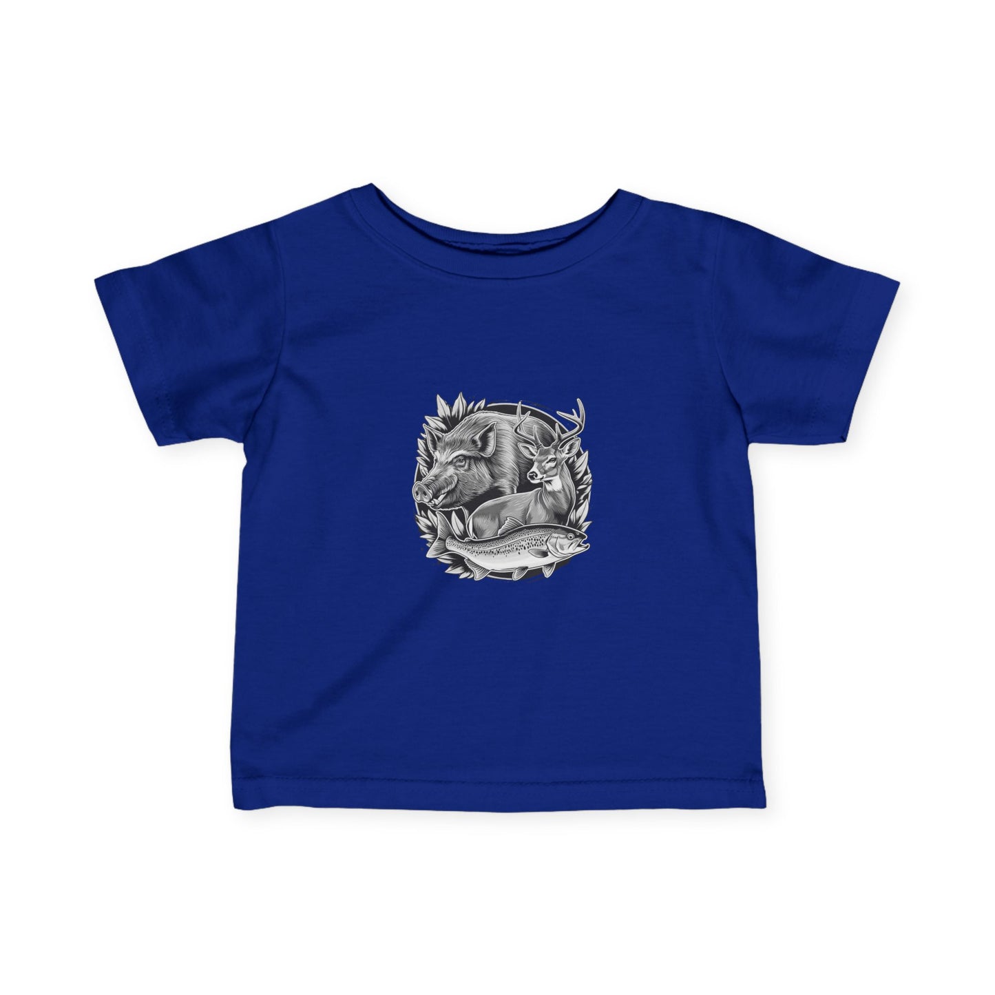 Mama's Lil Hunter Infant Tee - Cute Wildlife Baby T-Shirt