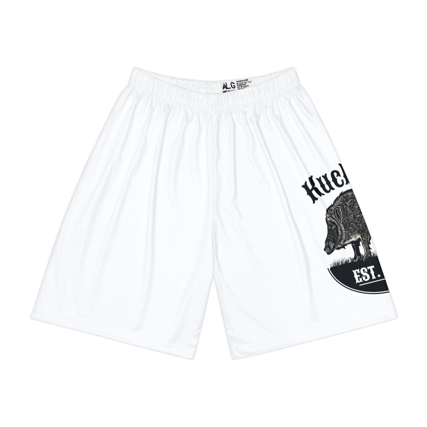 Men’s Sports Shorts with Wild Boar Design – Perfect for Summer Sports & Outdoor Activities