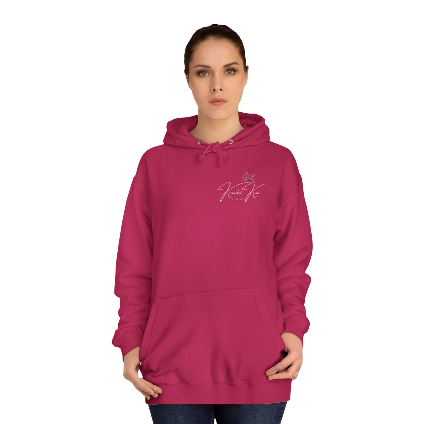Butterfly Dream Unisex College Hoodie - Stylish Comfort for Every Occasion