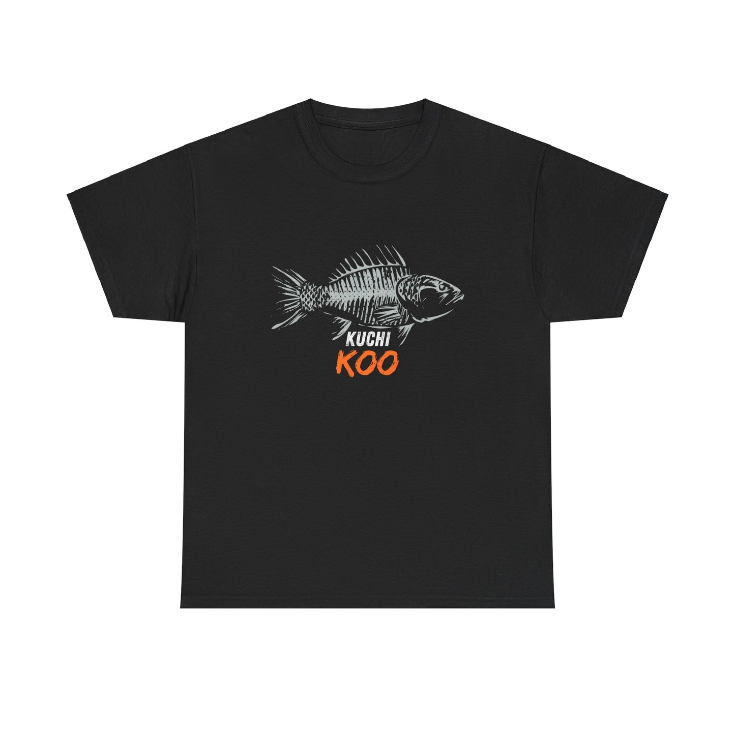 KOO Fish Graphic Unisex Heavy Cotton Tee - Casual Wear for Fish Enthusiasts