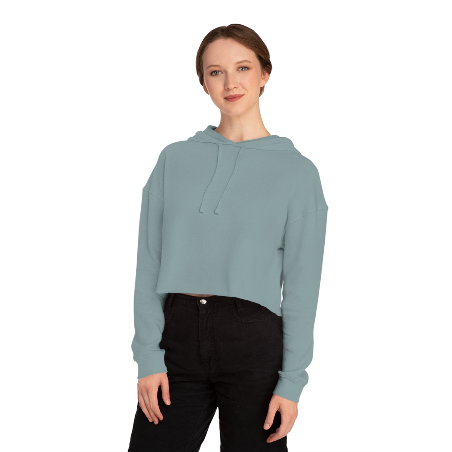 Kuchi Koo Women’s Cropped Hooded Sweatshirt - Stylish and Cozy Hoodie for Casual Wear