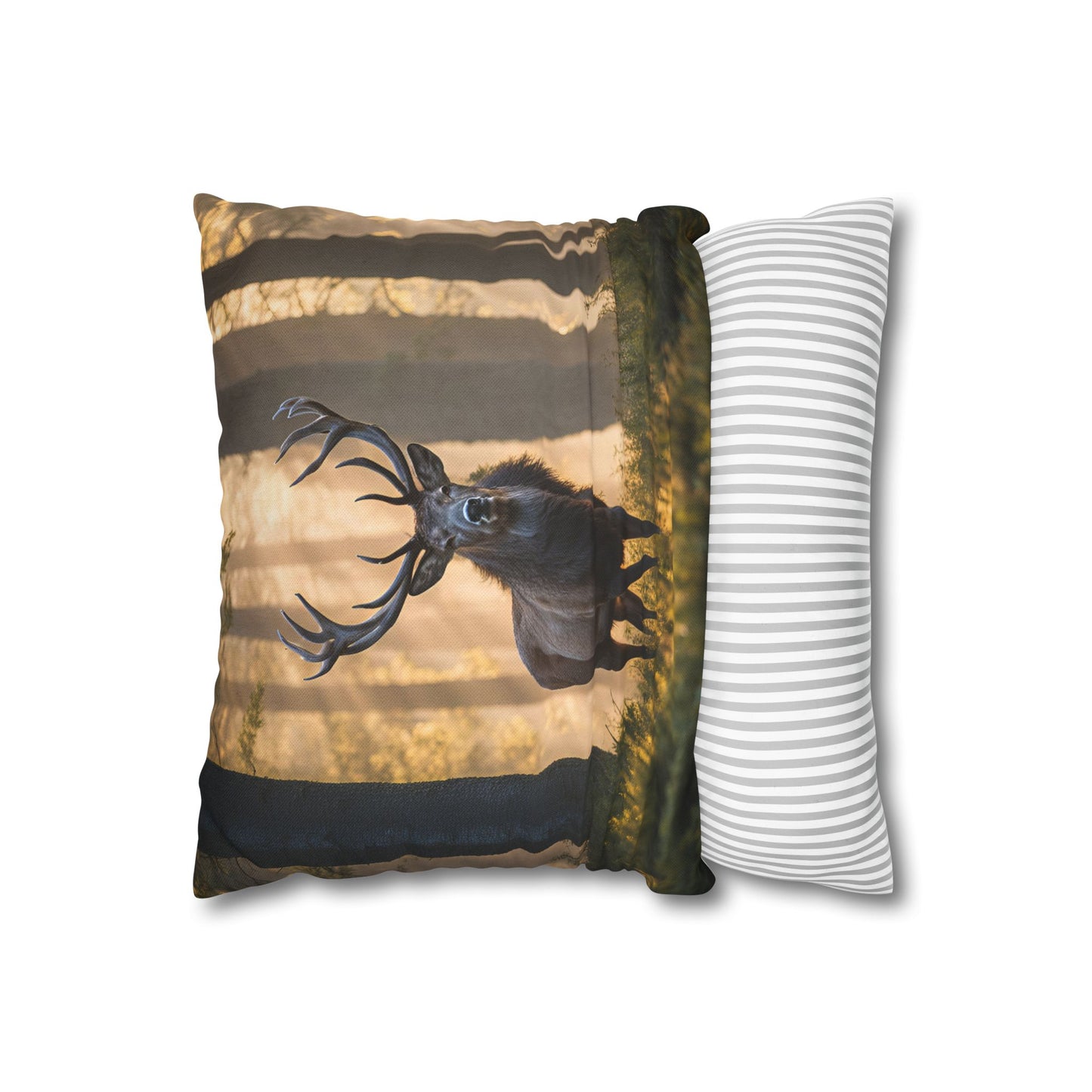 Majestic Deer Decorative Pillowcase - Nature-Inspired Home Decor