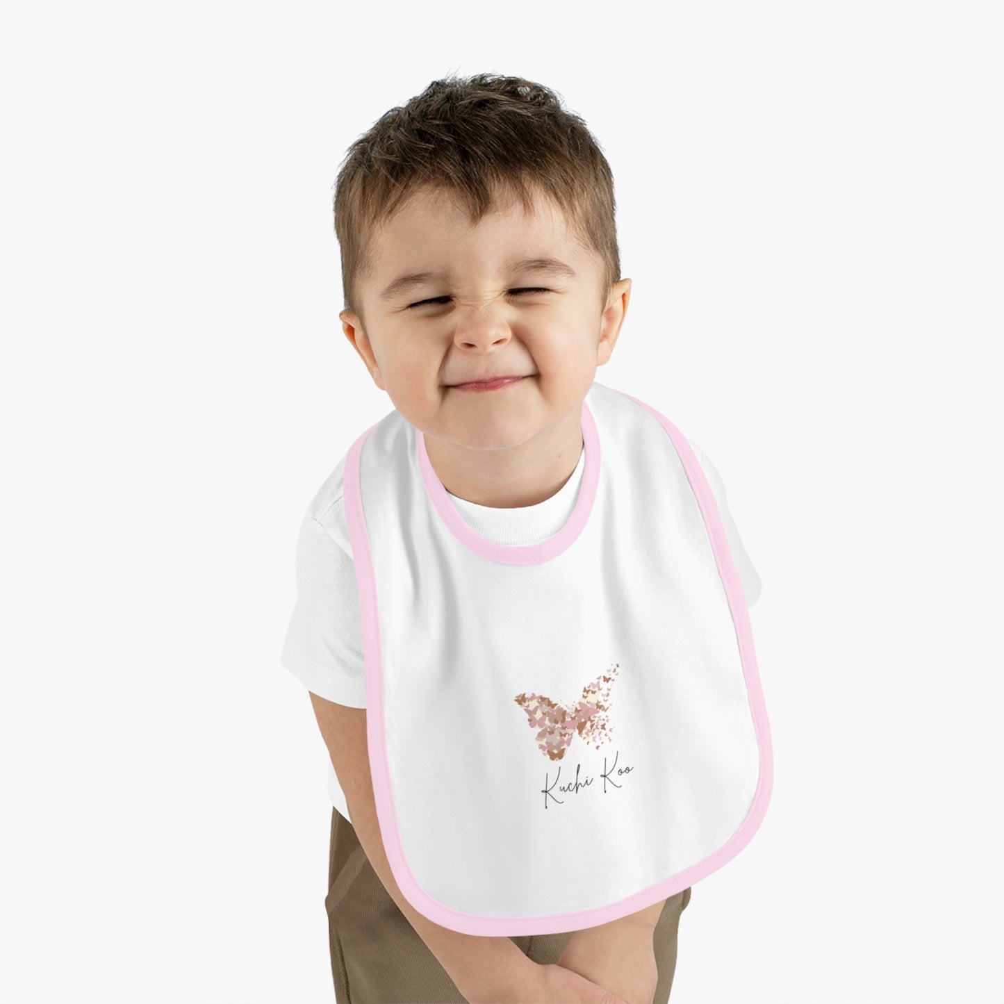 Butterfly Design Baby Bib