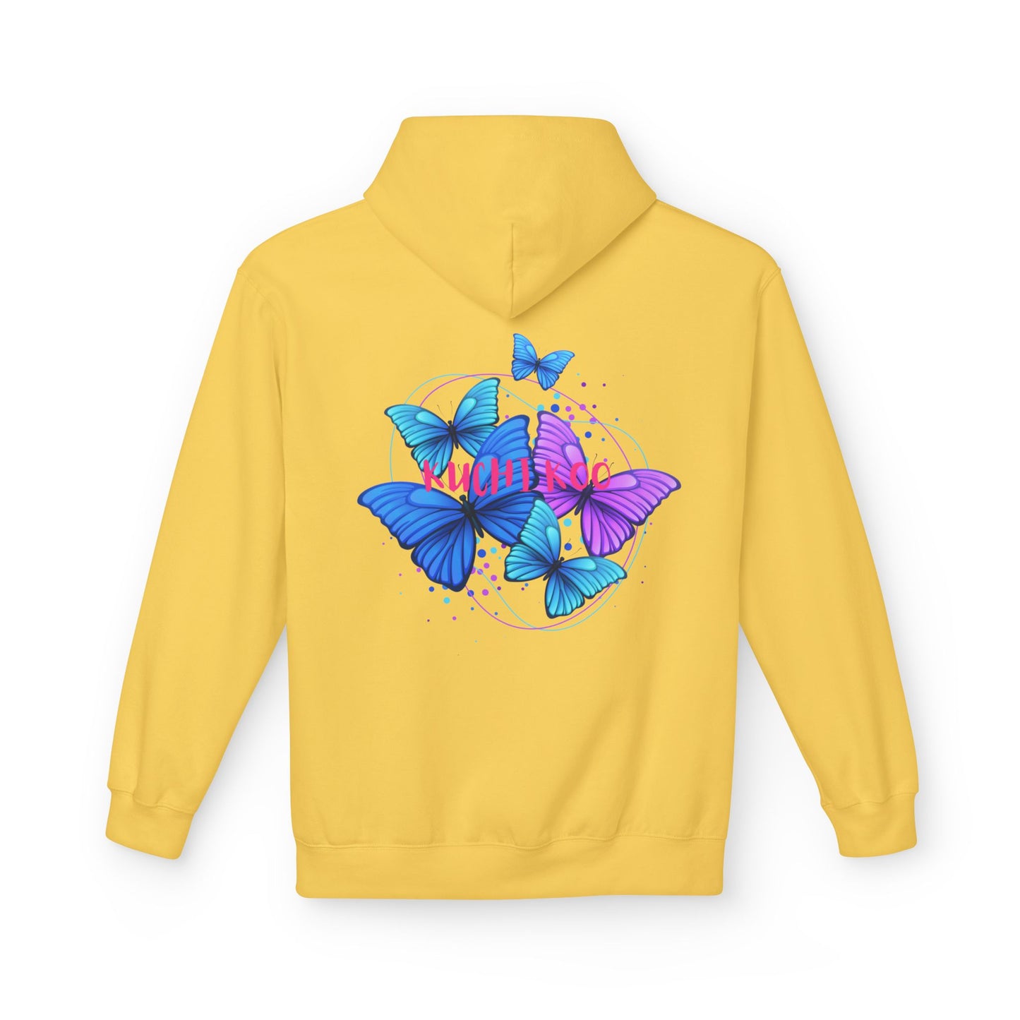 Butterfly Dreams Hoodie – Softstyle Fleece, Colorful & Vibrant Design