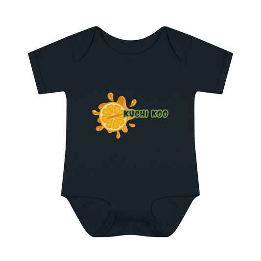 Kuchi Koo Citrus Infant Bodysuit - Cute Baby Rib Onesie