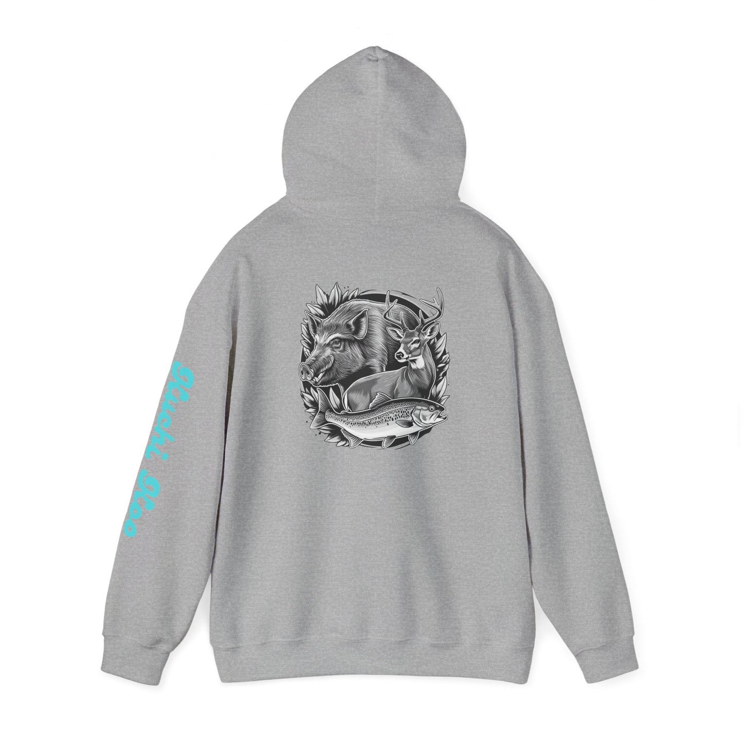 Nature-Inspired Unisex Heavy Blend™ Hooded Sweatshirt - Perfect for Outdoor Enthusiasts