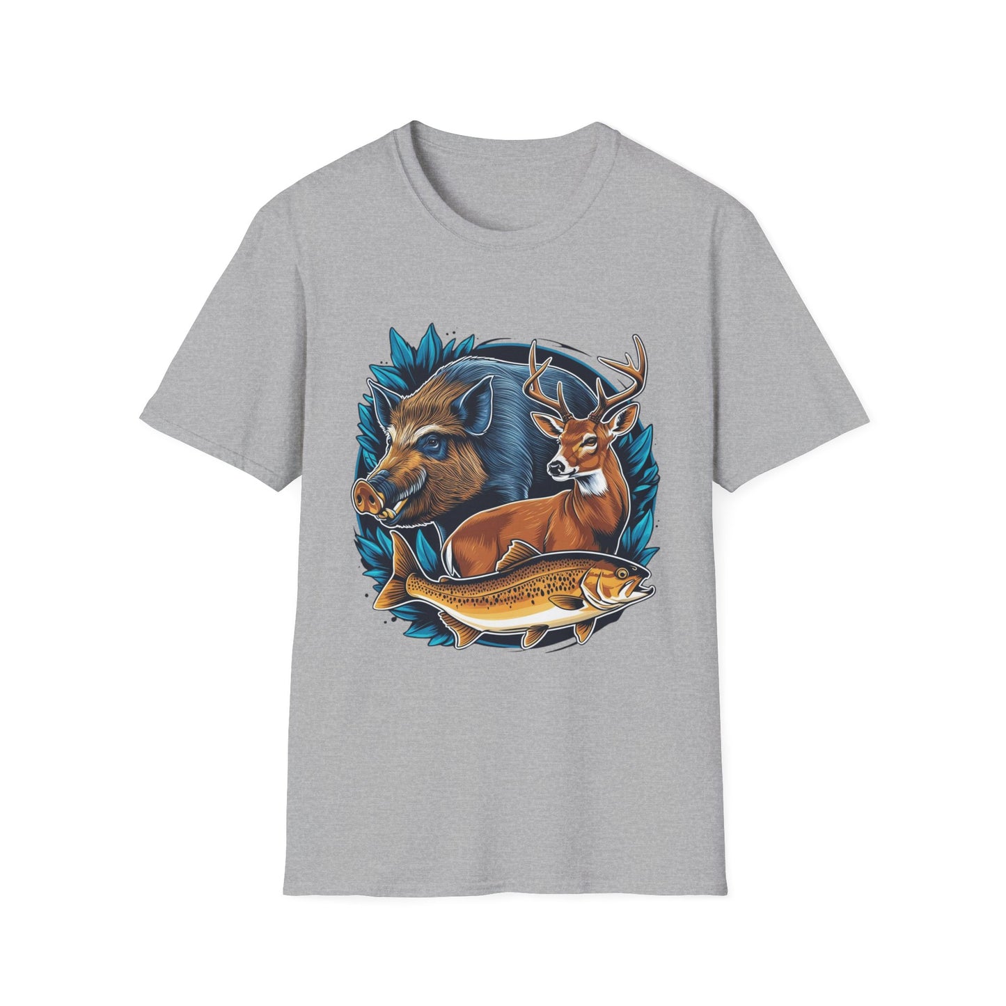 The BIG 3 Softstyle T-Shirt Hunting design