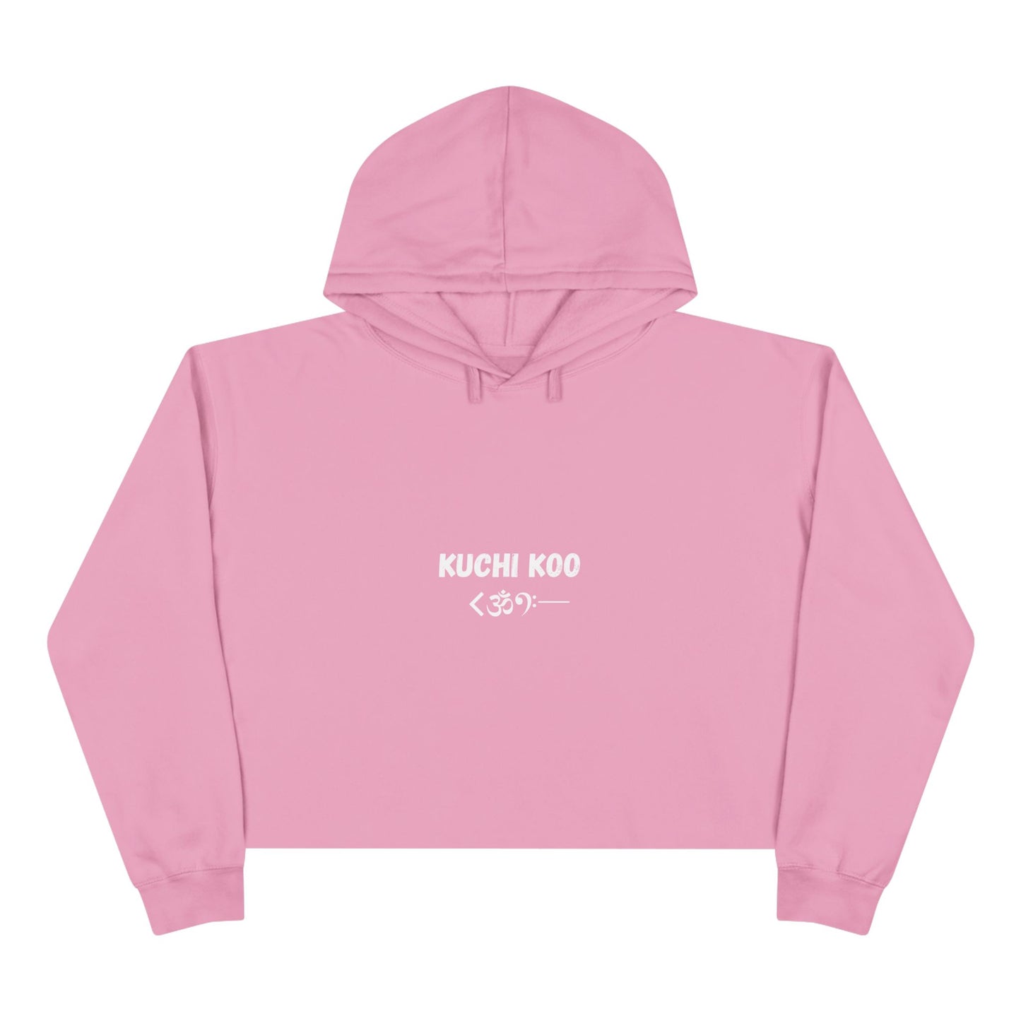Casual Crop Hoodie - Kuchi koo Design for Comfortable Everyday Style