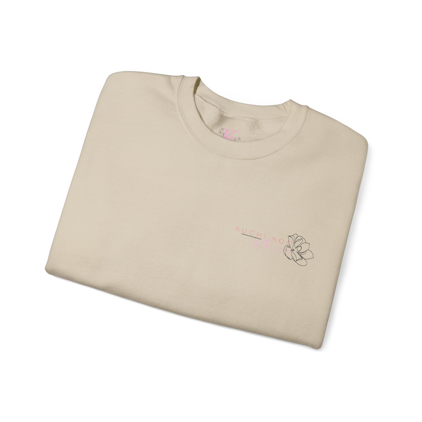 Crewneck Sweatshirt - Floral Rose Design, Cozy and Stylish for Everyday
