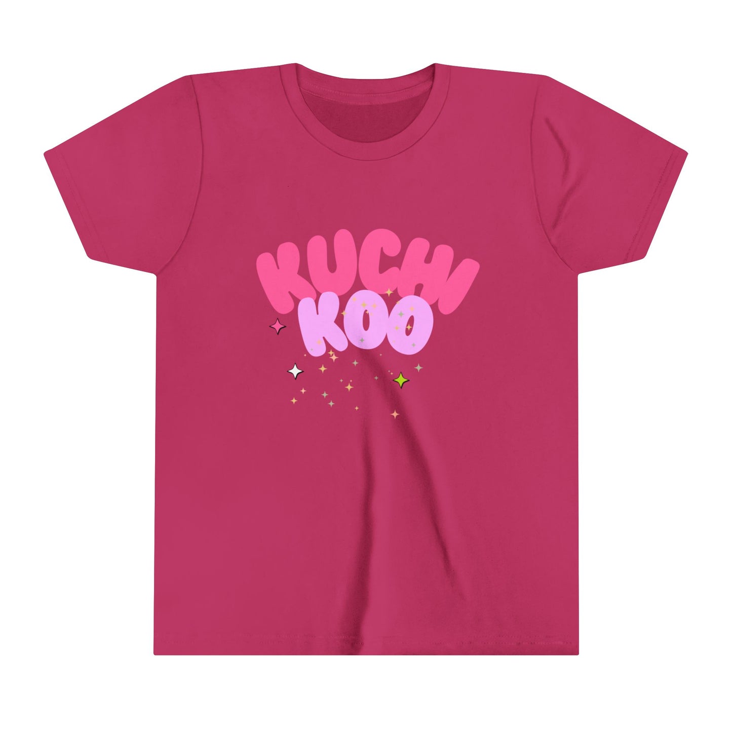 KUCHI KOO Youth Short Sleeve Tee - Fun & Colorful T-Shirt for Kids