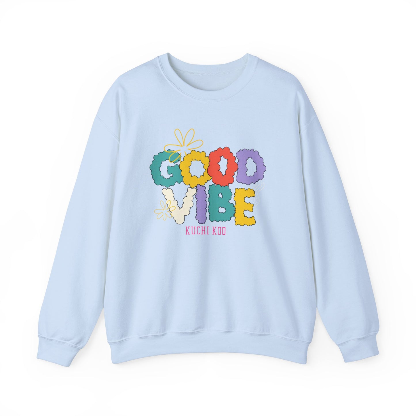 Good Vibe Unisex Heavy Blend™ Crewneck Sweatshirt