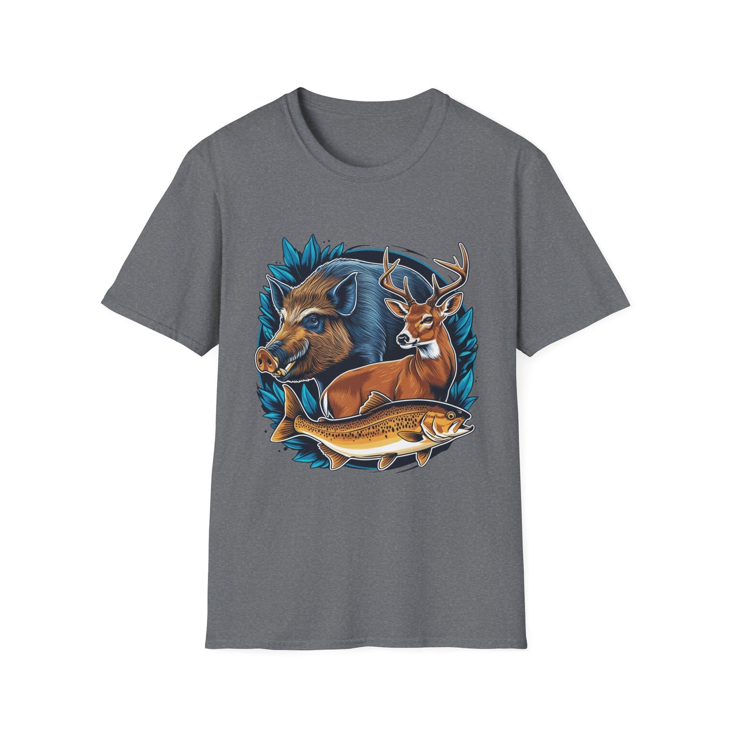 The BIG 3 Softstyle T-Shirt Hunting design