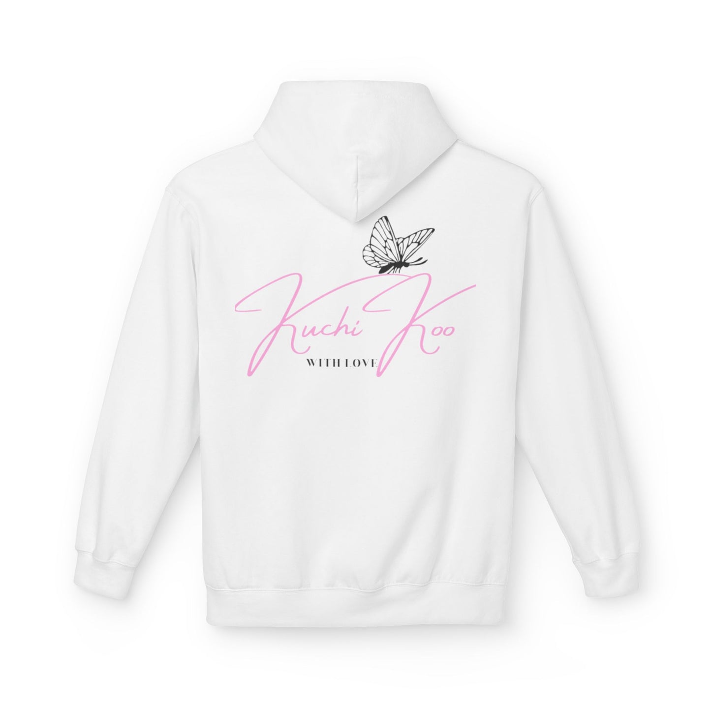 Kuchi Koo Butterfly Hoodie - Unisex Midweight Softstyle Fleece