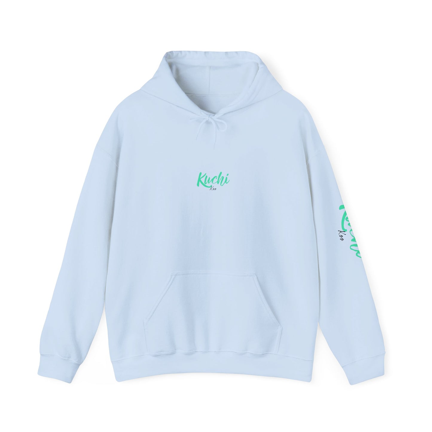 Kuchi Koo Unisex Heavy Blend™ Hooded Sweatshirt - Cozy and Stylish Black Pullover for Everyday Wear
