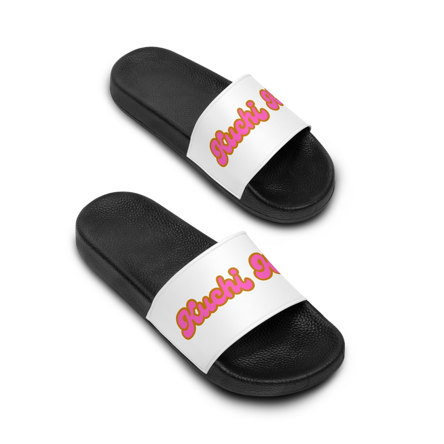 Chic Women's Slide Sandals - Casual Summer Footwear with Funky Design