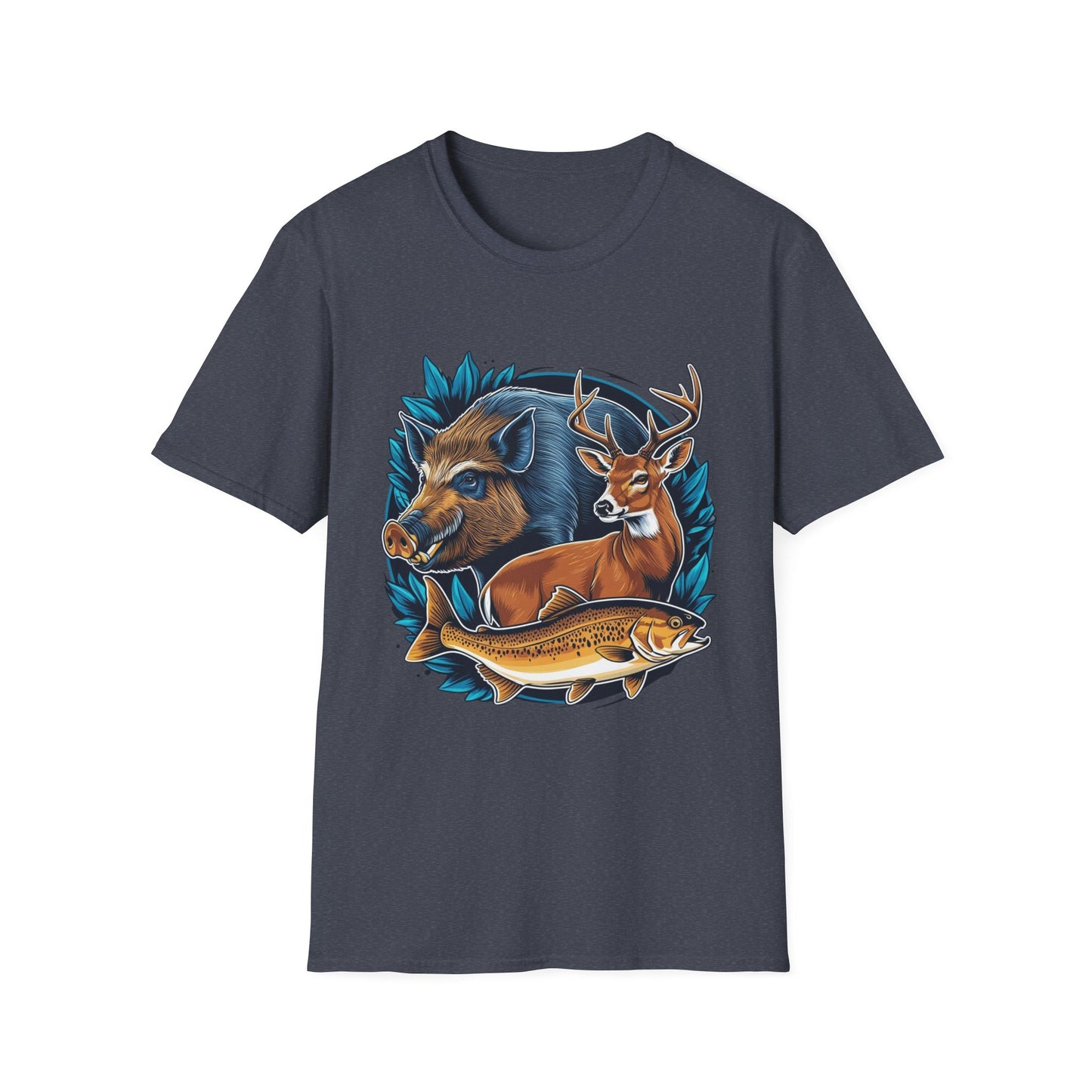 The BIG 3 Softstyle T-Shirt Hunting design