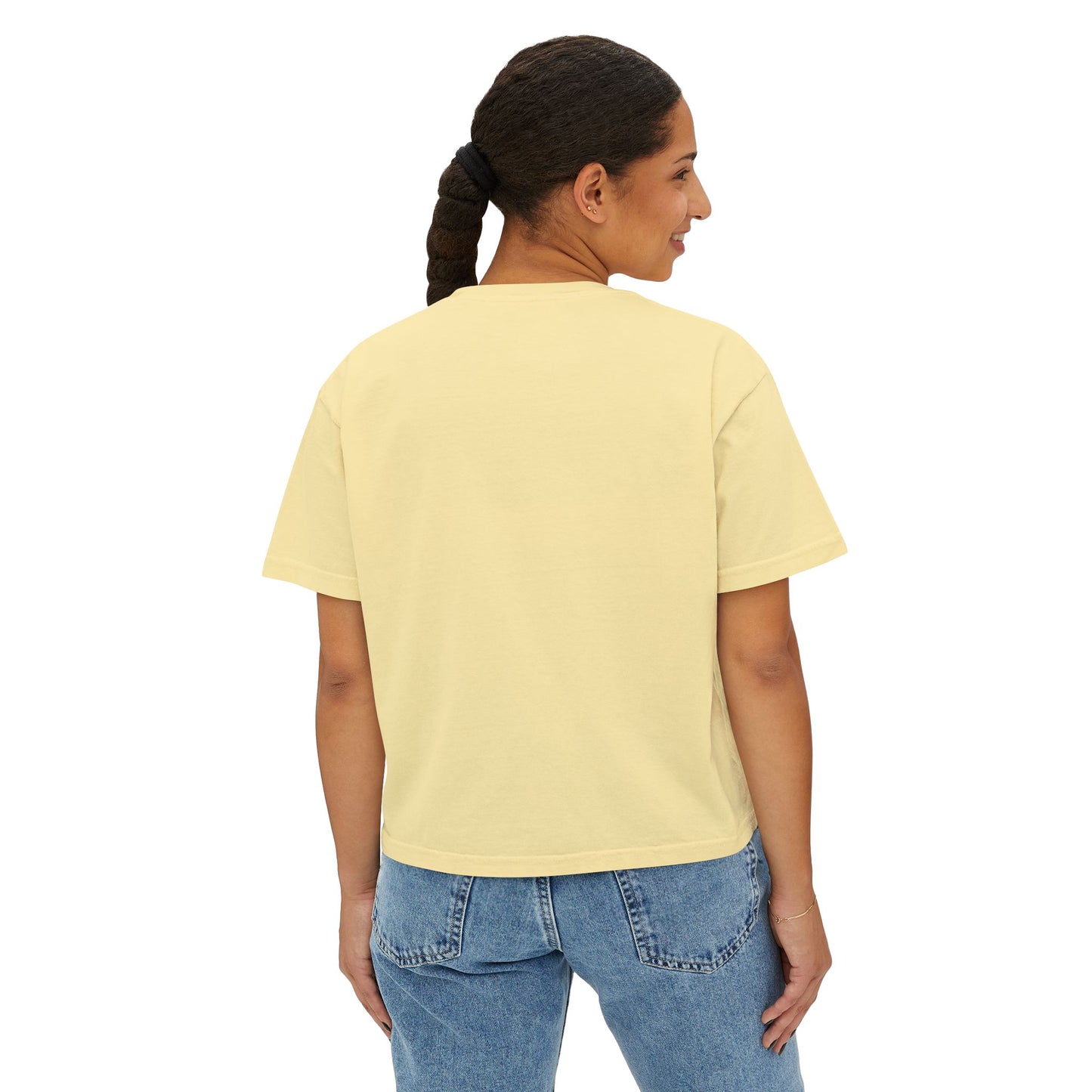 Cute Bear Women's Boxy Tee - Perfect for Casual Outings