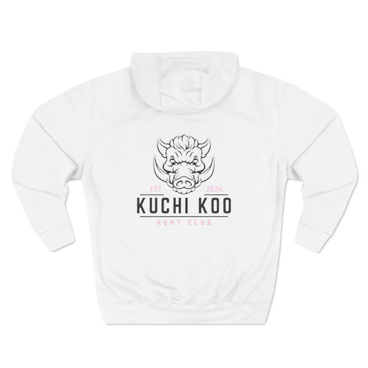 Three-Panel Fleece Hoodie