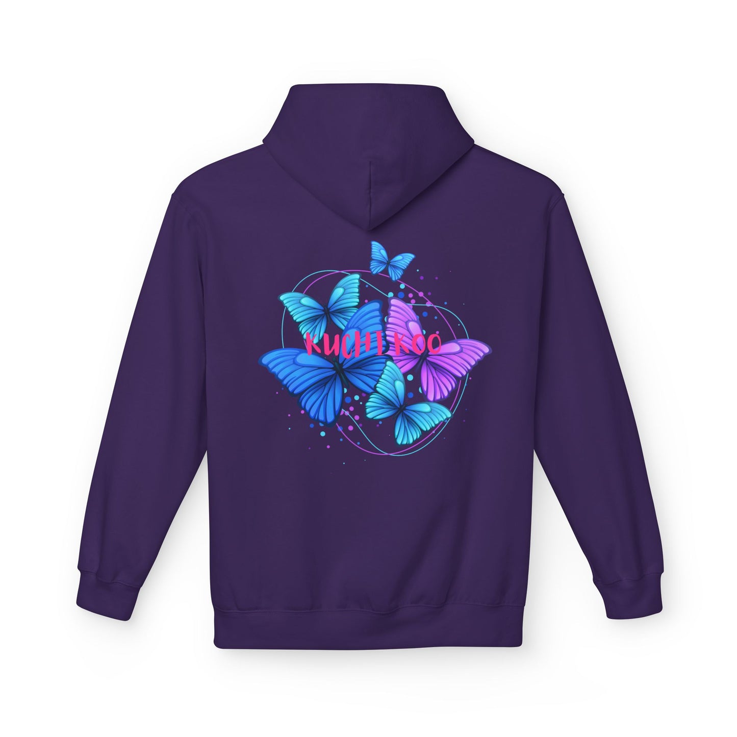 Butterfly Dreams Hoodie – Softstyle Fleece, Colorful & Vibrant Design