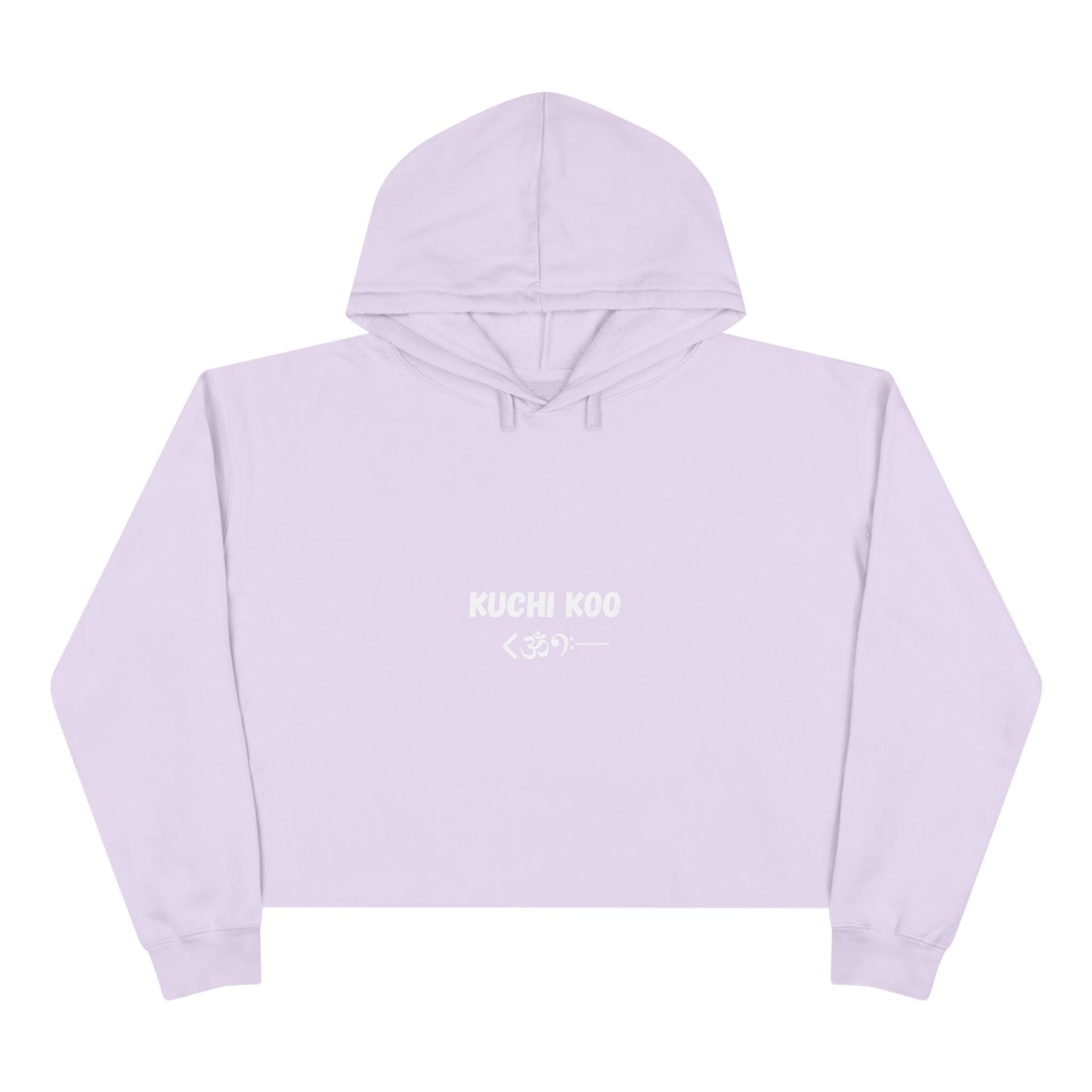 Casual Crop Hoodie - Kuchi koo Design for Comfortable Everyday Style