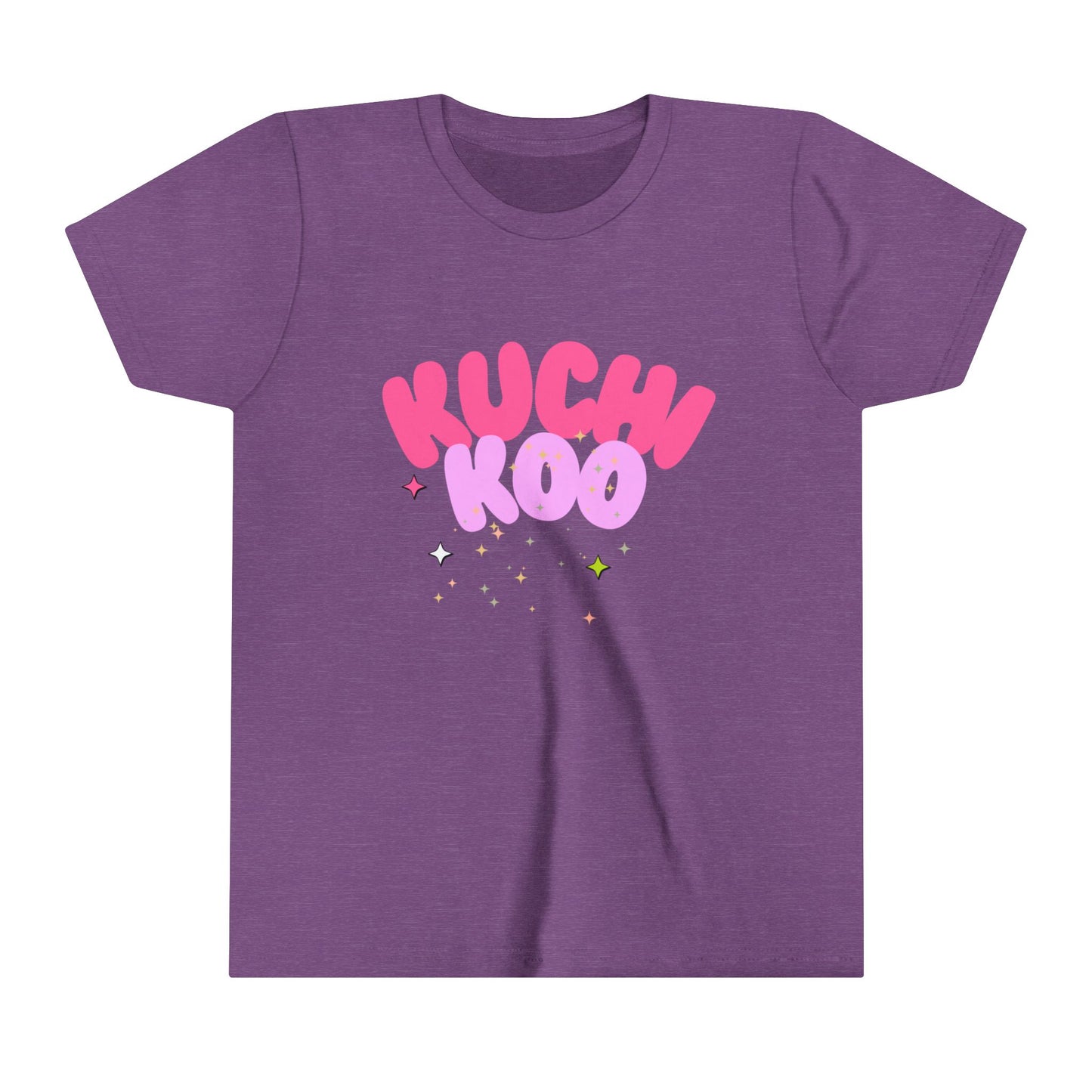 KUCHI KOO Youth Short Sleeve Tee - Fun & Colorful T-Shirt for Kids