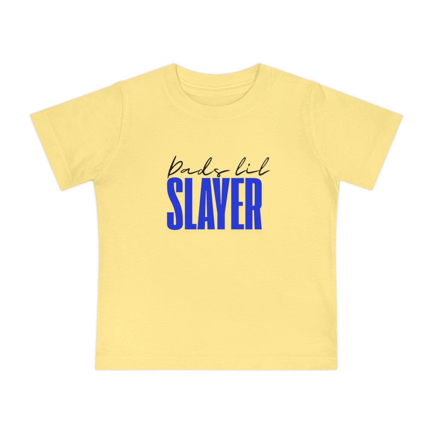 Bads Lil Slayer Baby Short Sleeve T-Shirt | Cute Animal Design