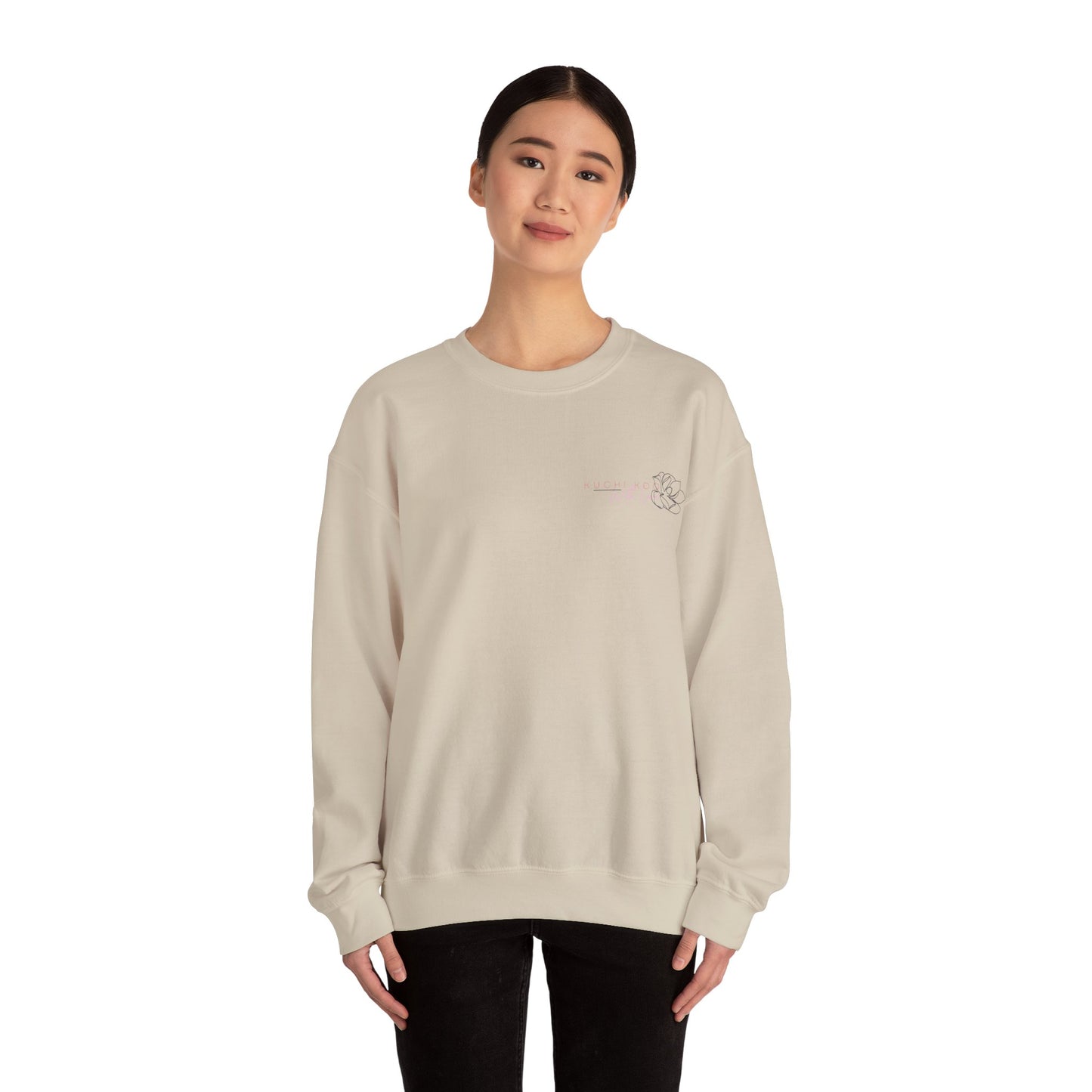 Crewneck Sweatshirt - Floral Rose Design, Cozy and Stylish for Everyday
