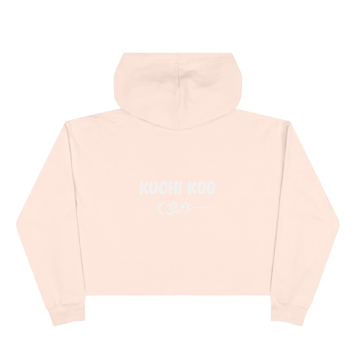 Casual Crop Hoodie - Kuchi koo Design for Comfortable Everyday Style