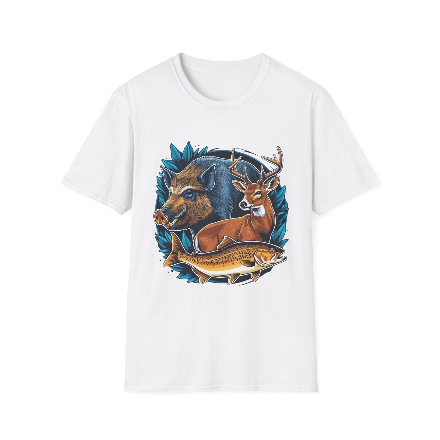 The BIG 3 Softstyle T-Shirt Hunting design