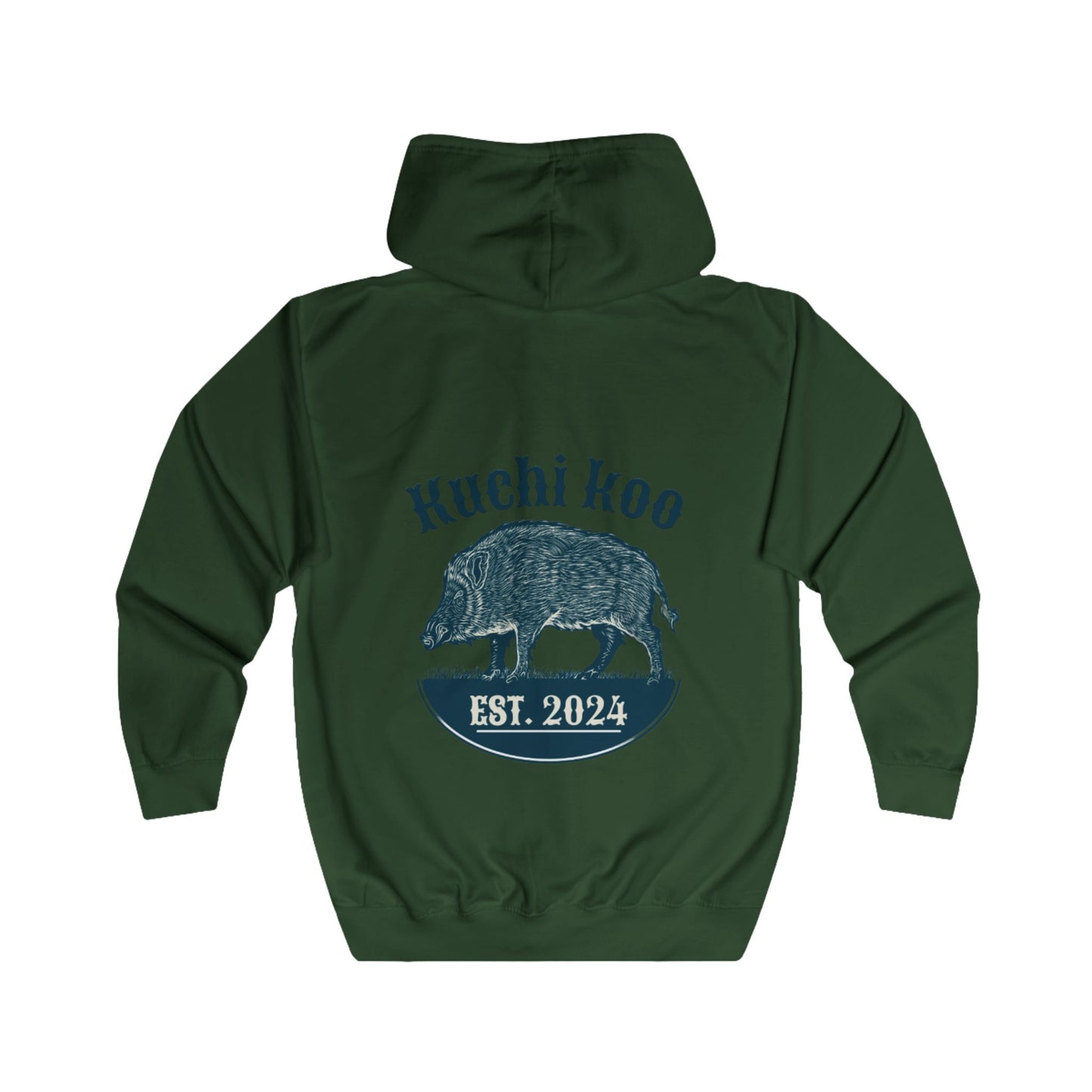 Custom Kuch Koo Full Zip Hoodie - For the Hunters