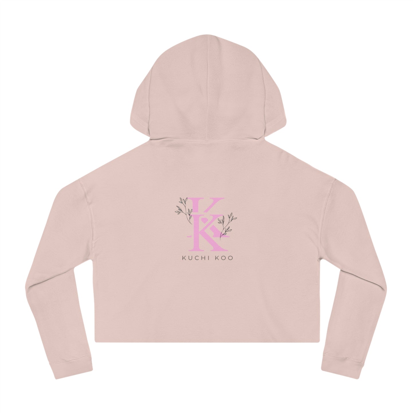 Kuchi Koo Women’s Cropped Hooded Sweatshirt - Stylish and Cozy Hoodie for Casual Wear