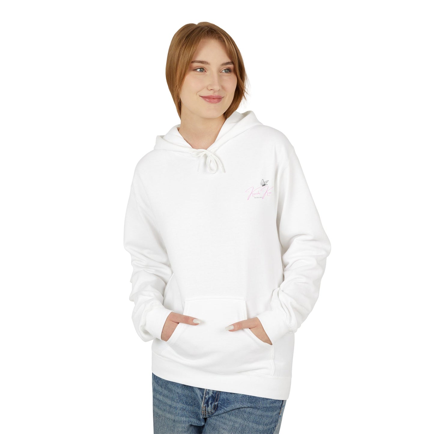 Kuchi Koo Butterfly Hoodie - Unisex Midweight Softstyle Fleece
