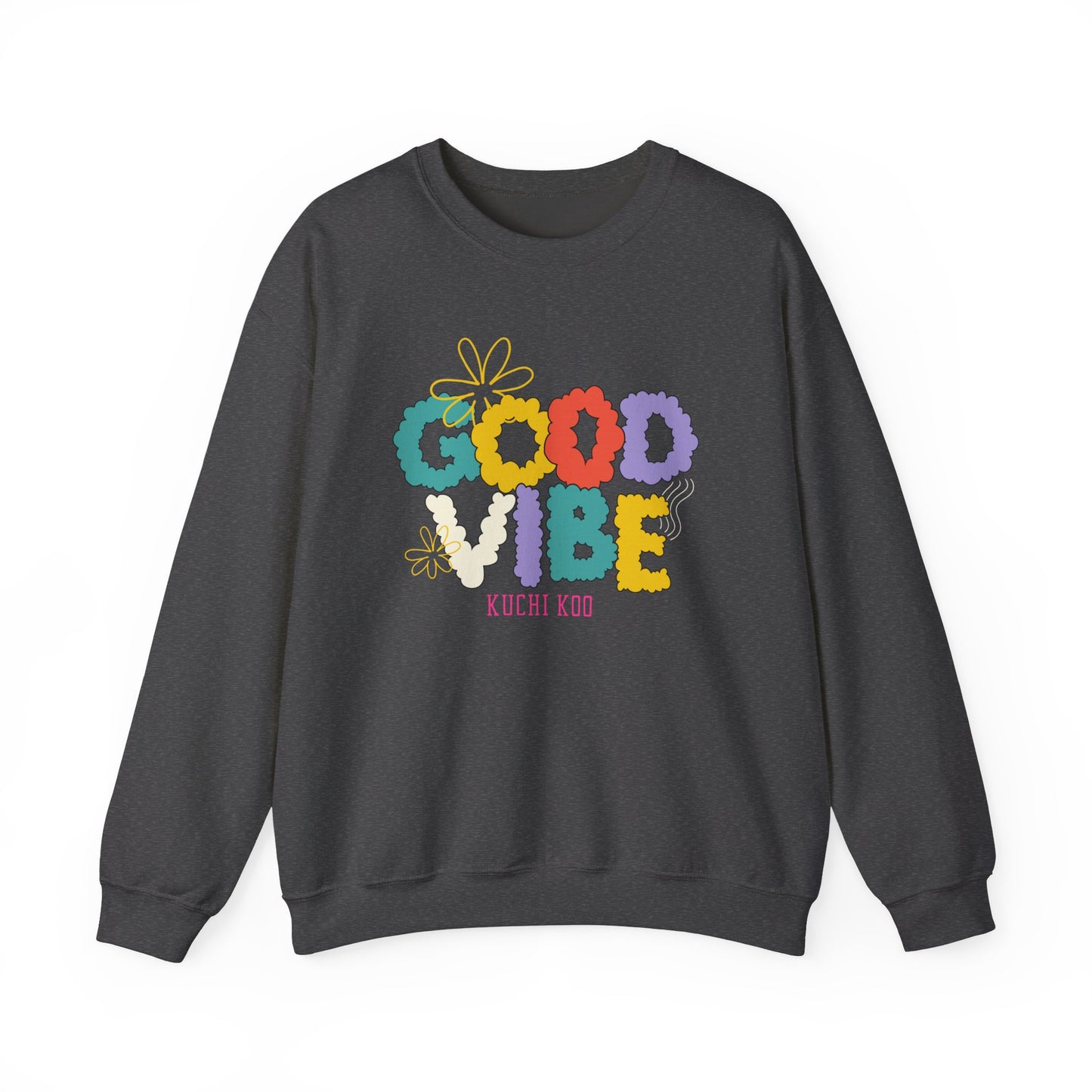 Good Vibe Unisex Heavy Blend™ Crewneck Sweatshirt