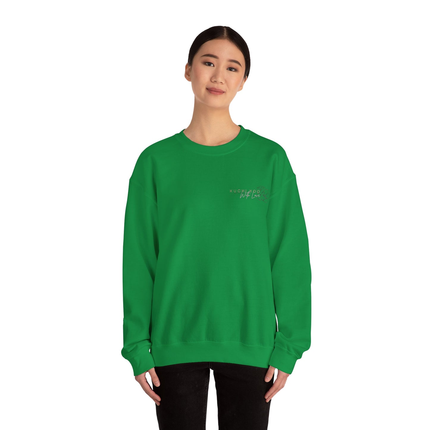 Crewneck Sweatshirt - Floral Rose Design, Cozy and Stylish for Everyday