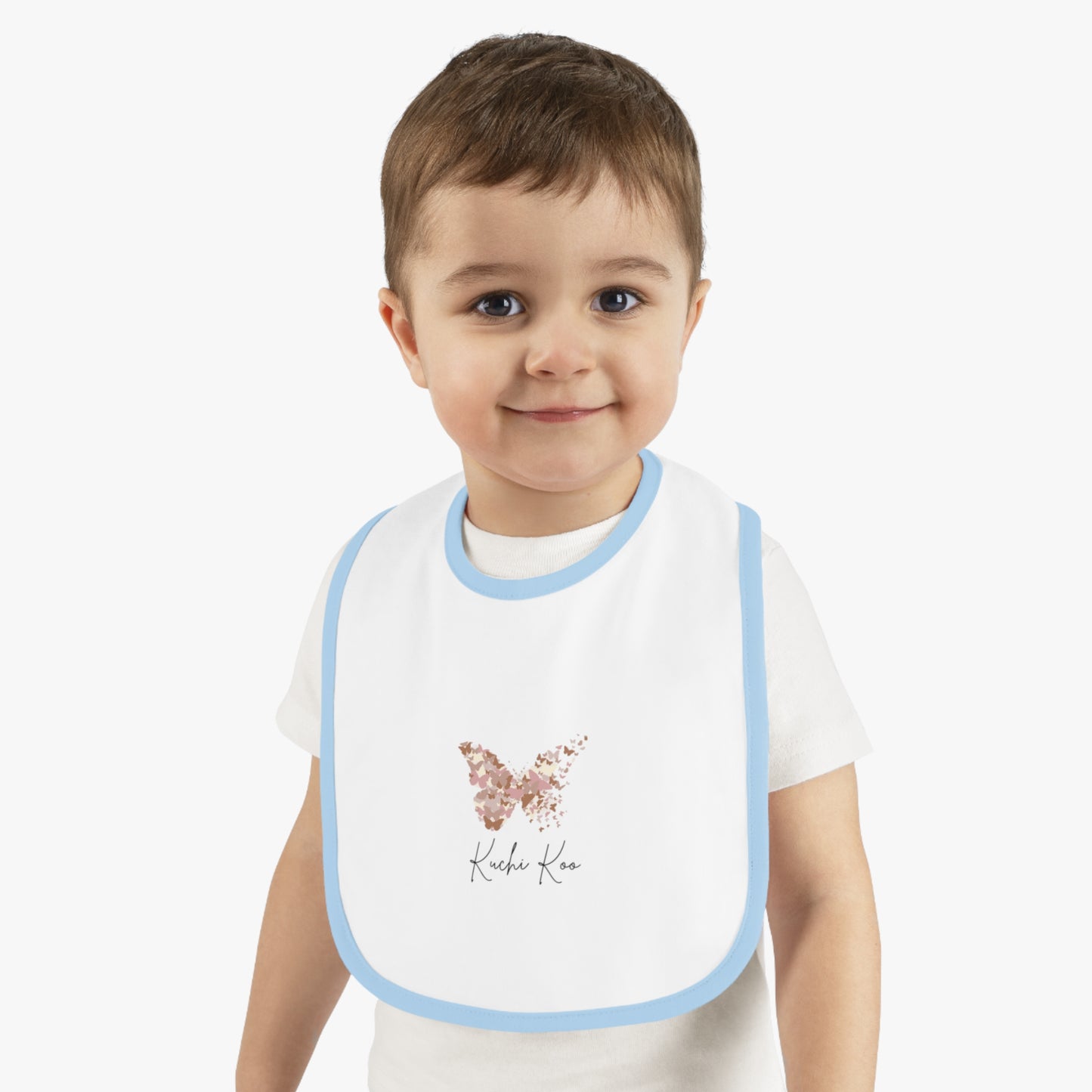 Butterfly Design Baby Bib