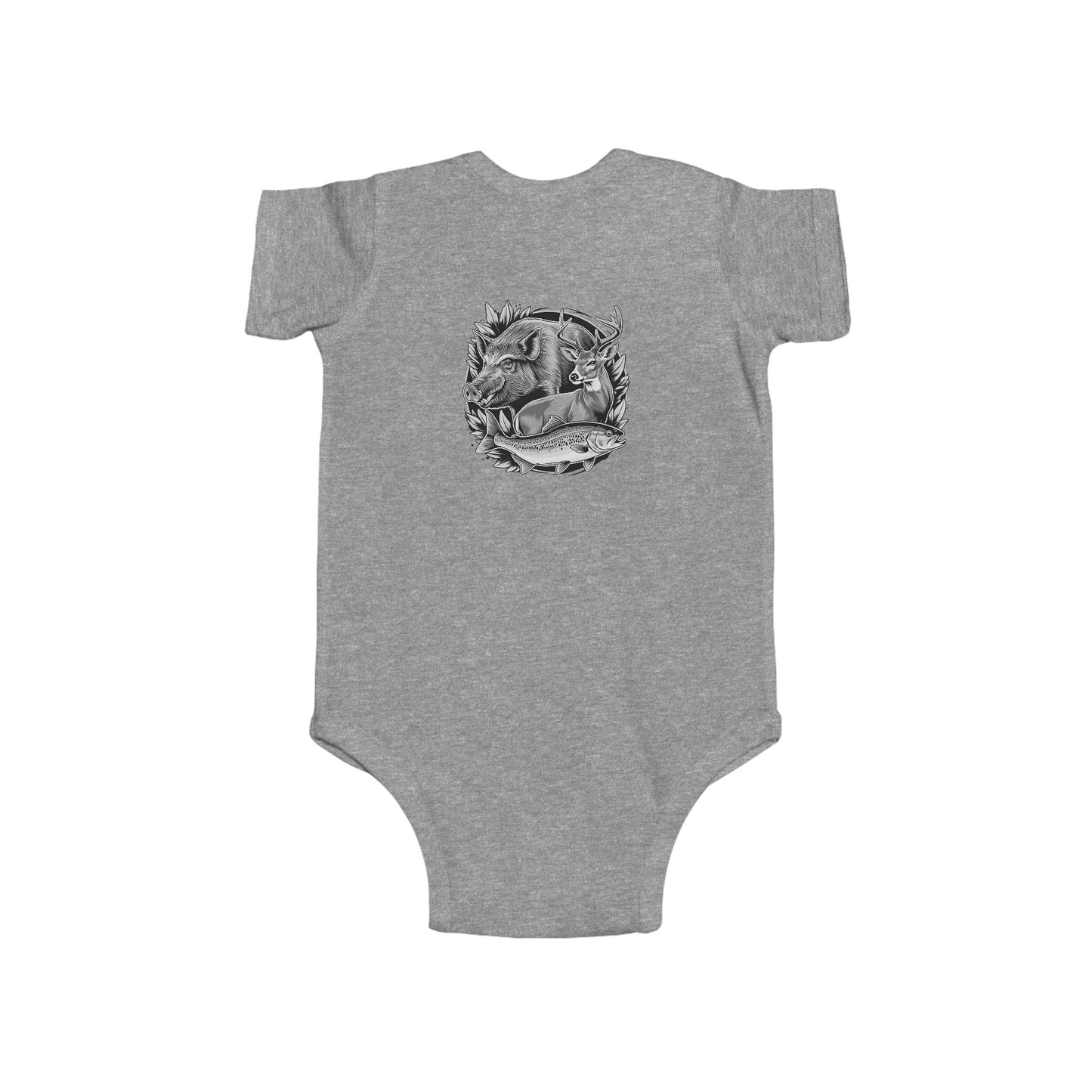 Cute Infant Bodysuit with 'Dude Lil Slayer' Design - Perfect for New Parents & Baby Celebrations