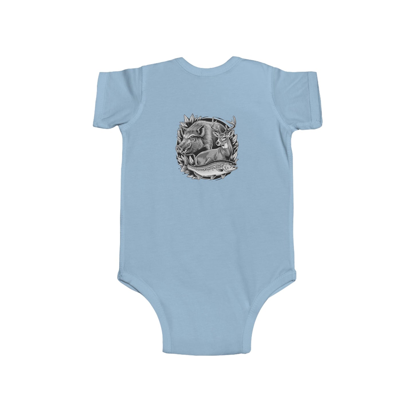 Cute Infant Bodysuit with 'Dude Lil Slayer' Design - Perfect for New Parents & Baby Celebrations