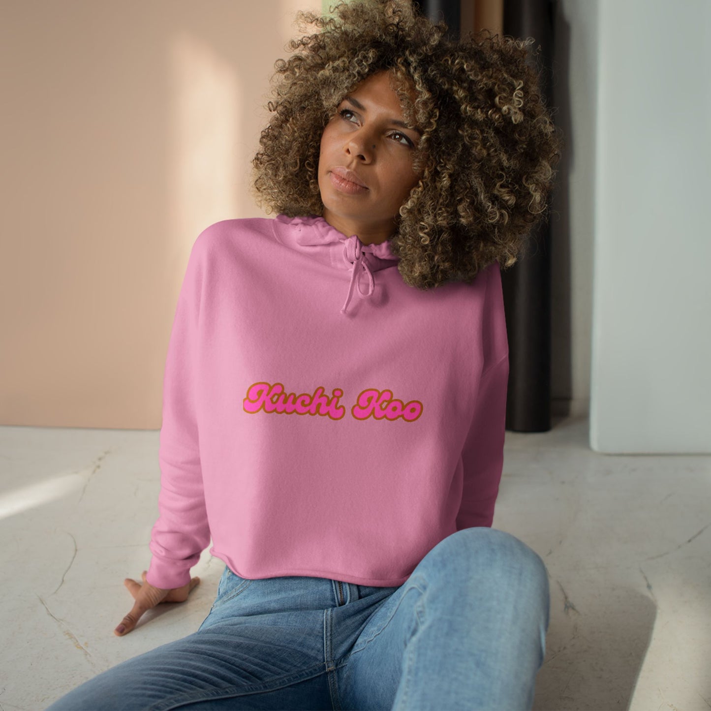 Kuchi Koo Crop Hoodie - Trendy & Chic Loungewear for Any Occasion