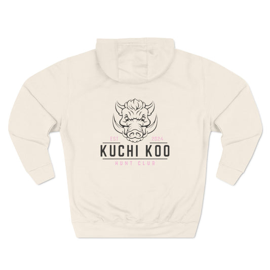 Three-Panel Fleece Hoodie