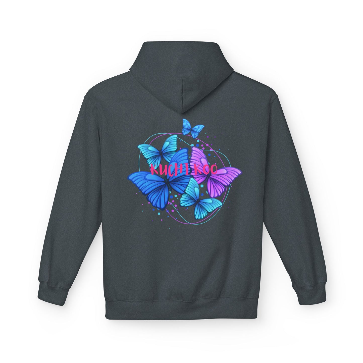 Butterfly Dreams Hoodie – Softstyle Fleece, Colorful & Vibrant Design