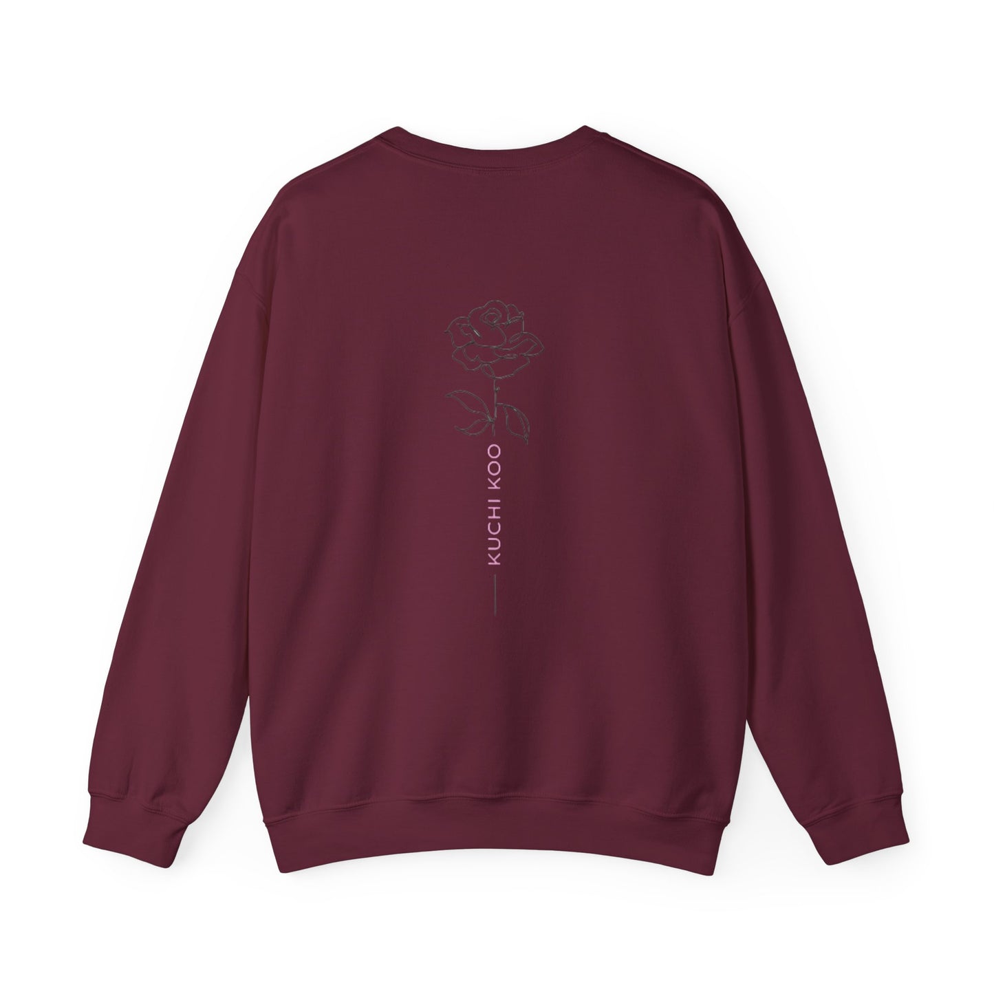 Crewneck Sweatshirt - Floral Rose Design, Cozy and Stylish for Everyday