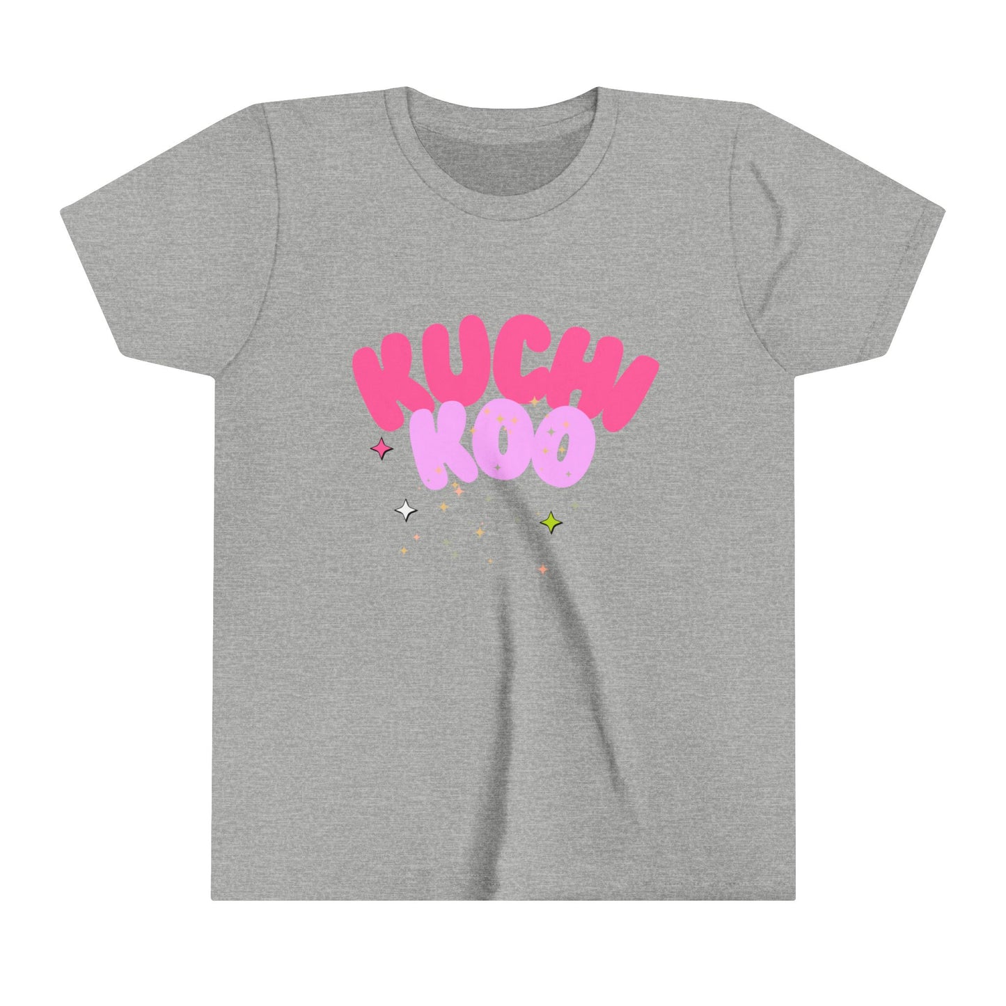 KUCHI KOO Youth Short Sleeve Tee - Fun & Colorful T-Shirt for Kids