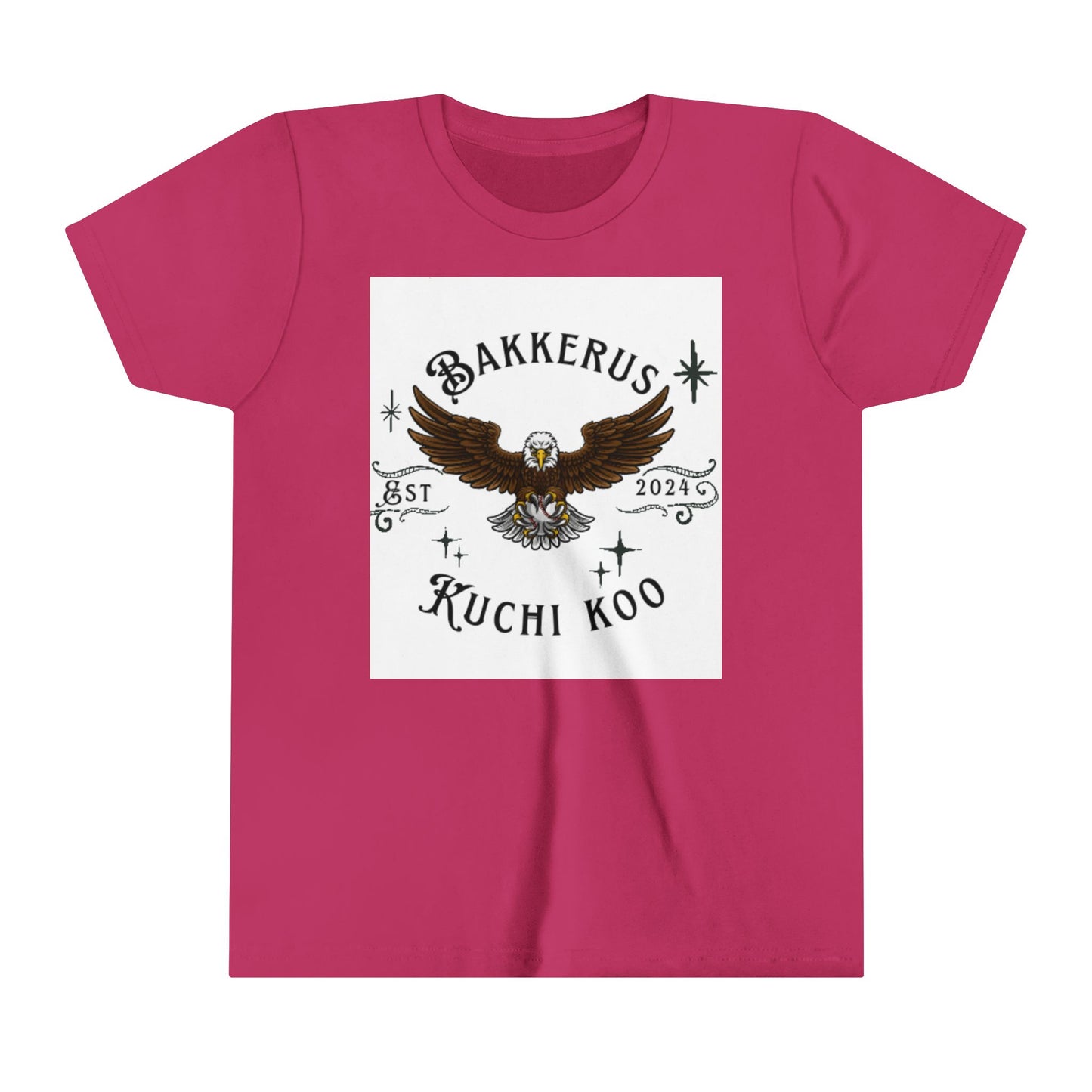 Eagle Adventure Youth Short Sleeve Tee - Bakkerus Kuchi Koo 2024