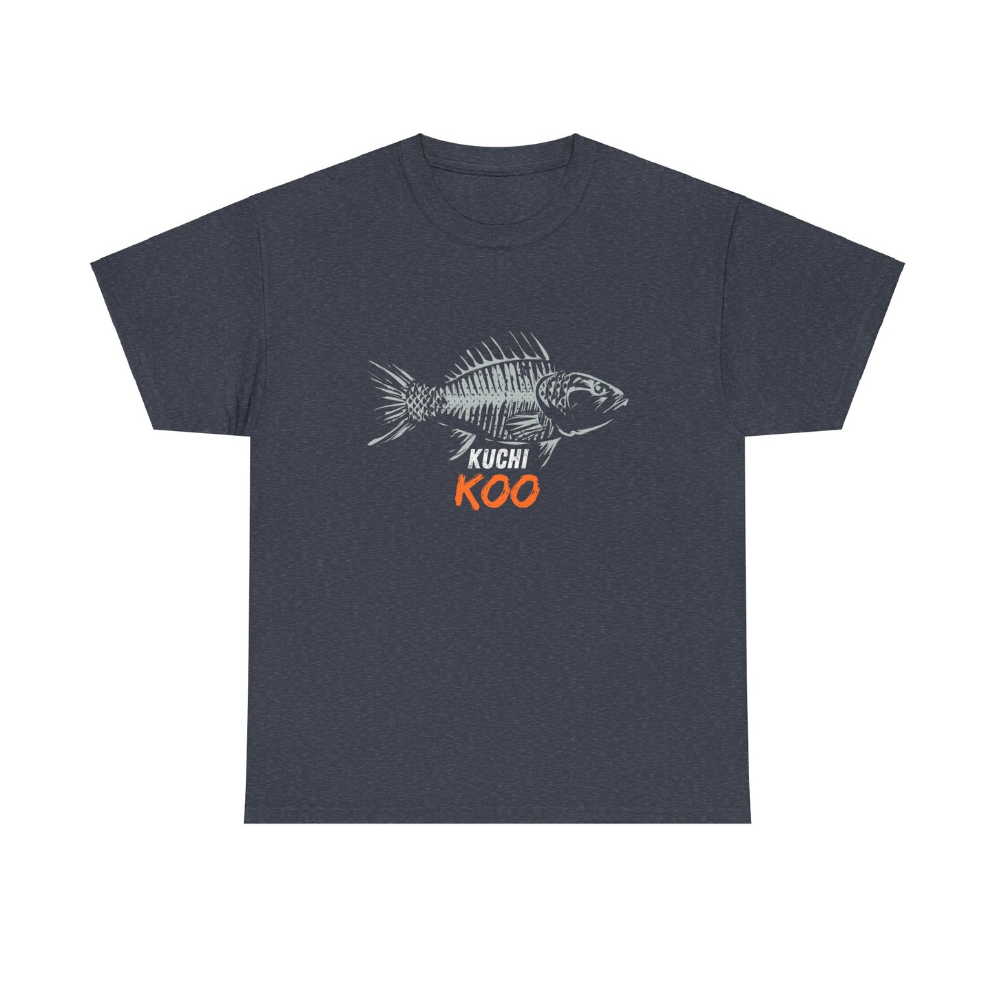 KOO Fish Graphic Unisex Heavy Cotton Tee - Casual Wear for Fish Enthusiasts