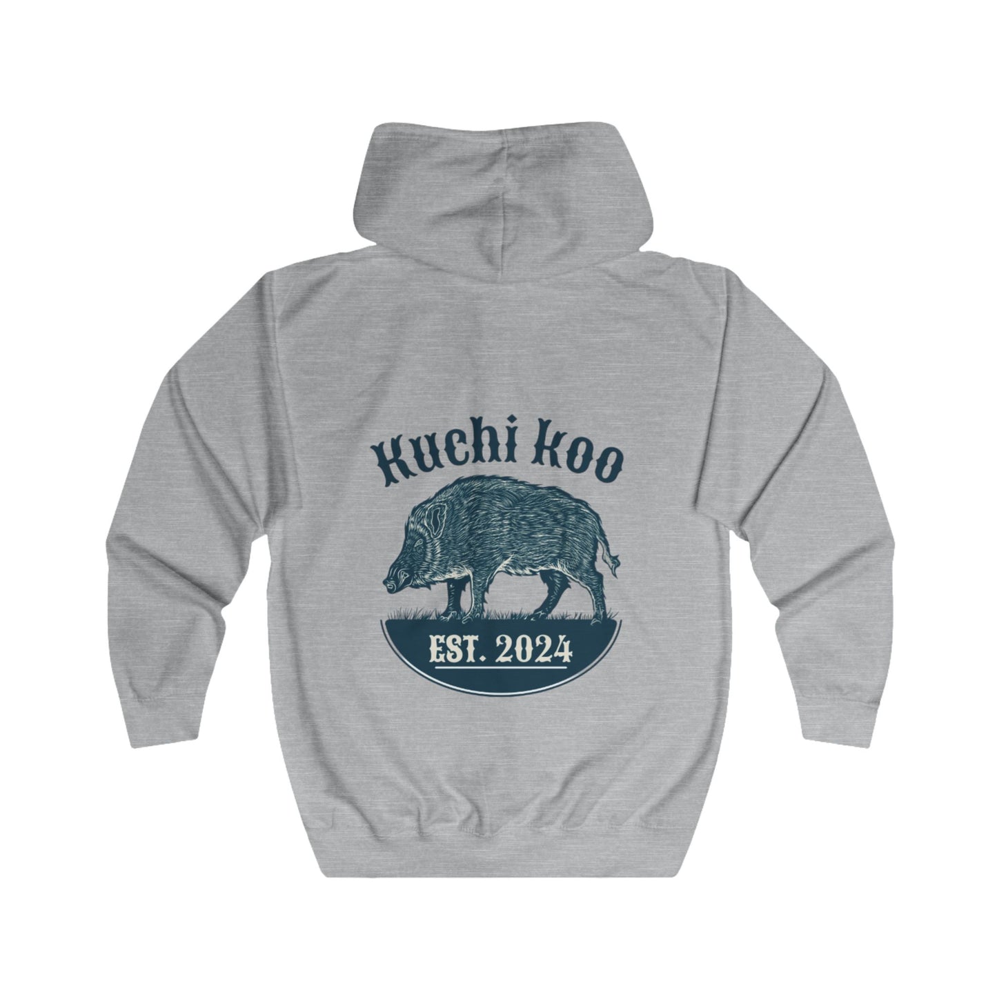 Custom Kuch Koo Full Zip Hoodie - For the Hunters