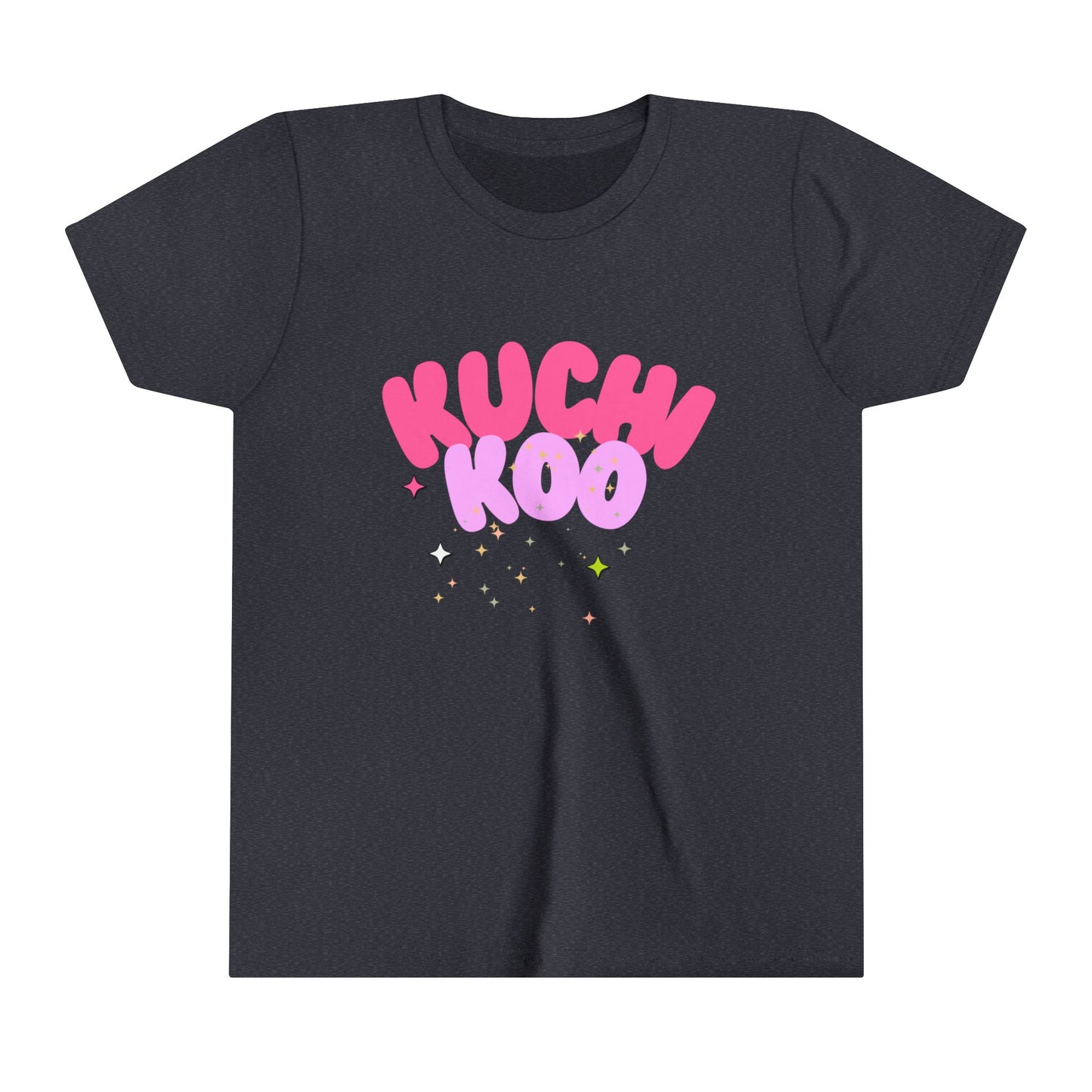 KUCHI KOO Youth Short Sleeve Tee - Fun & Colorful T-Shirt for Kids