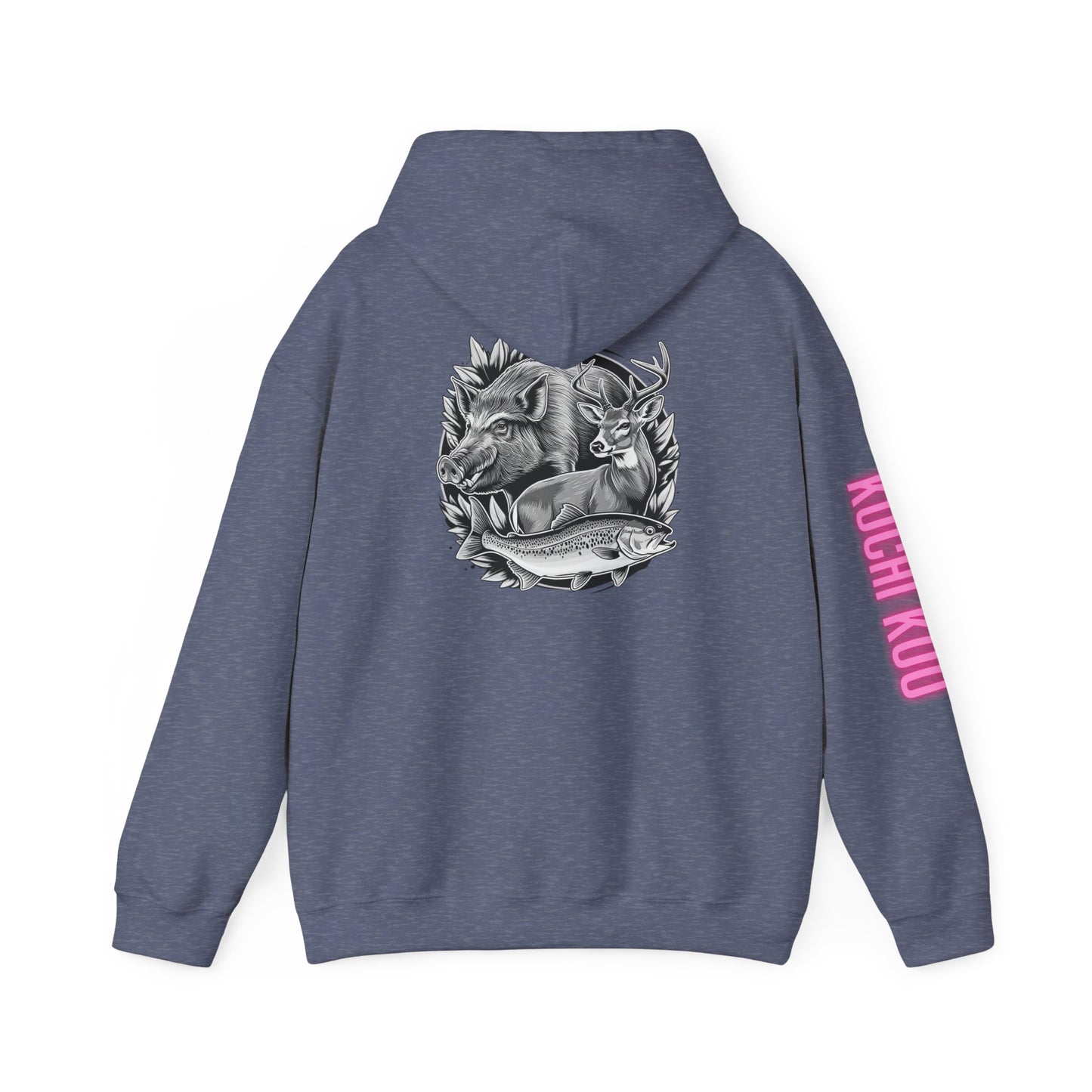 Adventure Animal Hoodie - Unisex Heavy Blend™ with Graphic Design