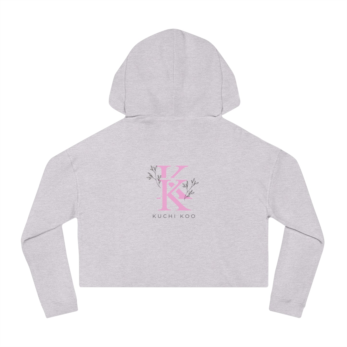 Kuchi Koo Women’s Cropped Hooded Sweatshirt - Stylish and Cozy Hoodie for Casual Wear