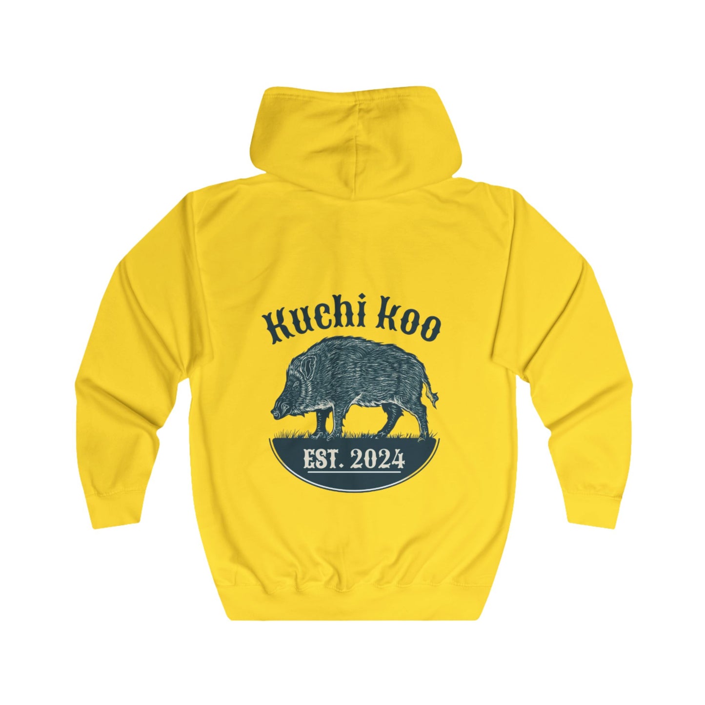 Custom Kuch Koo Full Zip Hoodie - For the Hunters